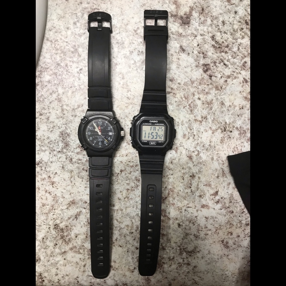 Men casio watches